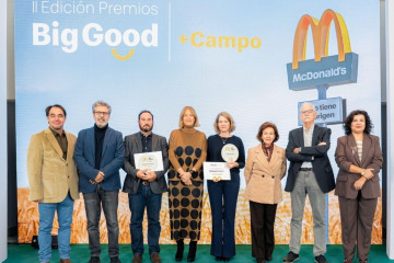 Un proyecto de emprendedoras rurales y otro de ganadería trashumante, galardonados en los 'Premios Big Good'.