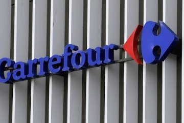 Archivo - Logo de Carrefour.