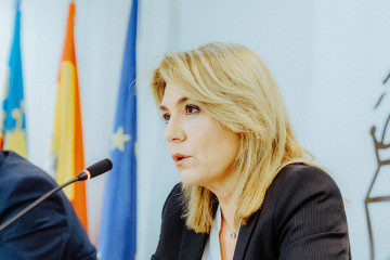 La portavoz y vicepresidenta primera del Consell, Susana Camarero.