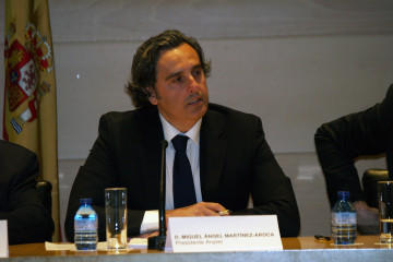 Archivo - El presidente de Anpier, Miguel Ángel Martínez-Aroca.