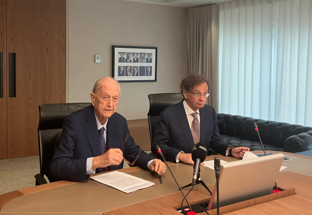 El presidente de Colonial SFL, Juan José Brugera, y el consejero delegado, Pere Viñolas.