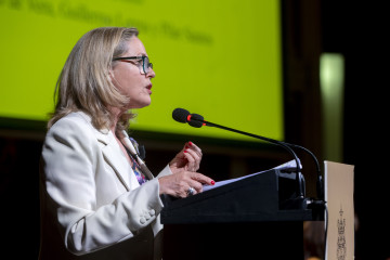 Archivo - La presidenta del Banco Europeo de Inversiones (BEI), Nadia Calviño.