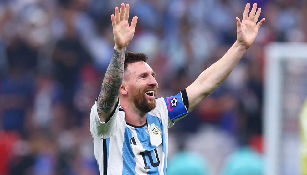 EuropaPress 4877851 18 december 2022 qatar lusail argentinas lionel messi celebrates victory