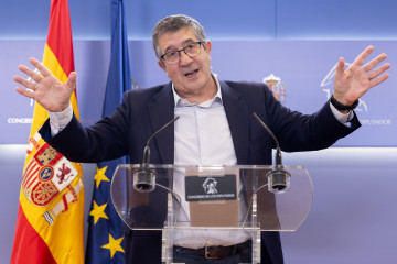 El portavoz del PSOE en el Congreso, Patxi López.