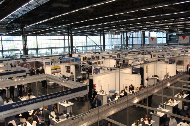 Vista general de la World Bulk Wine Exhibition (WBWE).