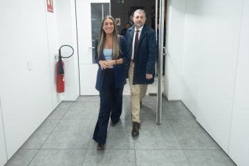 Archivo - La portavoz de Junts en el Congreso, Miriam Nogueras, llega a ofrecer declaraciones a los medios, en el Congreso de los Diputados, a 18 de marzo de 2025, en Madrid (España).