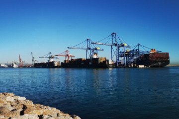 Archivo - Imagen del Puerto de Valencia (España).