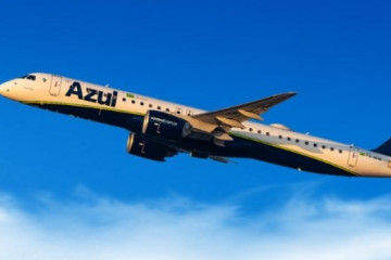 Archivo - La aerolínea brasileña Azul.