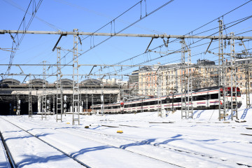 Archivo - Adif activa su plan de prevención invernal frente a los efectos meteorológicos más adversos