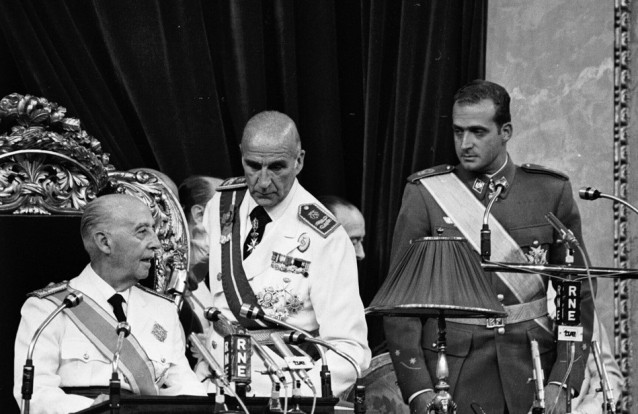 Franco nombra sucesor a Juan Carlos en 1969
