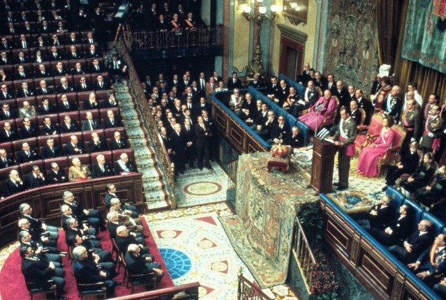 Proclamación de Juan Carlos de Borbón como Rey de España