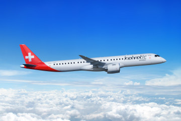 Helvetic Airways aumenta su flota con un pedido de ocho aviones Embraer E195-E2.