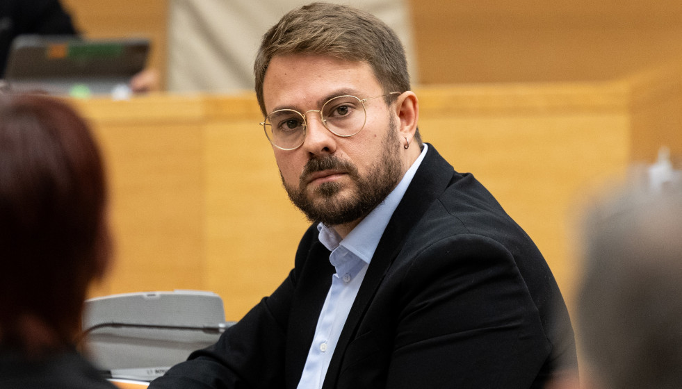 El diputado de Sumar, Alberto Ibáñez.