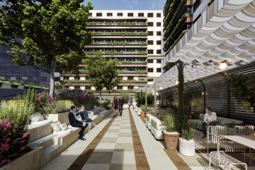 Archivo - Proyecto de la terraza del edificio