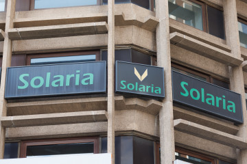 Archivo - La sede de Solaria, en Madrid (España)