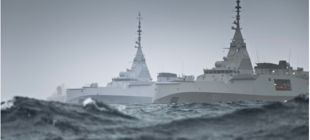 Archivo - Dos fragatas FDI de Naval Group