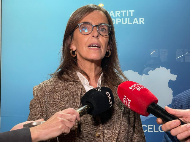 Fúnez en las declaraciones a la prensa este lunes.