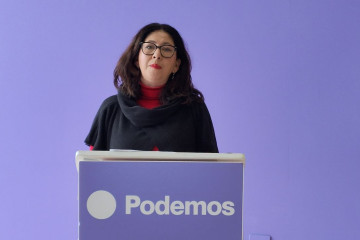 Archivo - La coordinadora general de Podemos Andalucía, Raquel Martínez