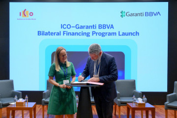 El ICO y Garanti BBVA firman el primer acuerdo de financiación de hasta 100 millones de dólares de proyectos de empresas españolas en Turquía.