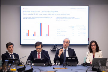 Presentación Informe de Mercado 2026 de Santander Asset Management (AM).