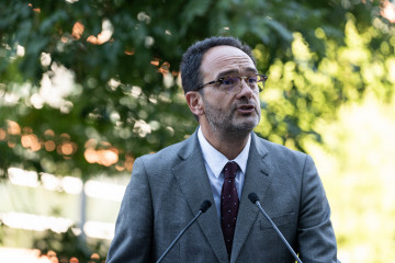 Archivo - El Secretario de Estado de Telecomunicaciones e Infraestructuras Digitales, Antonio Hernando,en su toma de posesión en 2024.