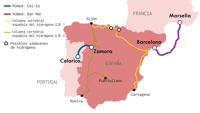 Archivo - Gasoducto H2Med