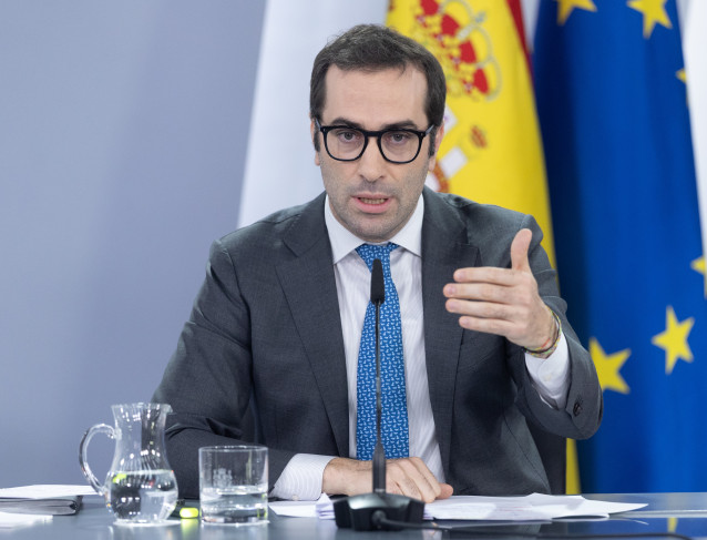 El ministro de Economía, Comercio y Empresa, Carlos Cuerpo.