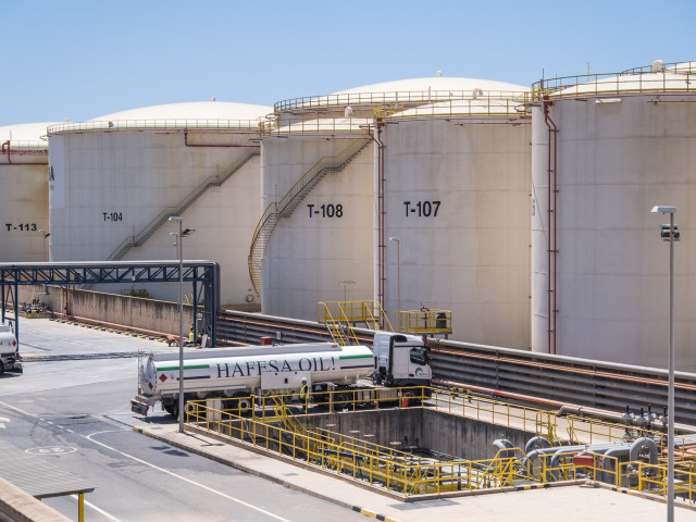 Archivo - Planta de almacenamiento y distribución de hidrocarburos de Grupo Hafesa
