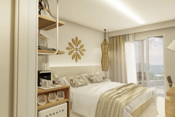 Habitación de Garden Hotel Group.