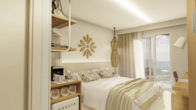 Habitación de Garden Hotel Group.