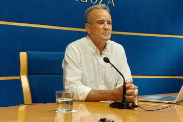 Archivo - El presidente de la DPZ, Juan Antonio Sánchez Quero.