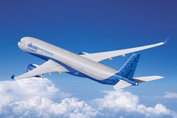 A350F de Silk Way West Airlines.