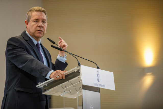 El presidente de Castilla-La Mancha, Emiliano García-Page.