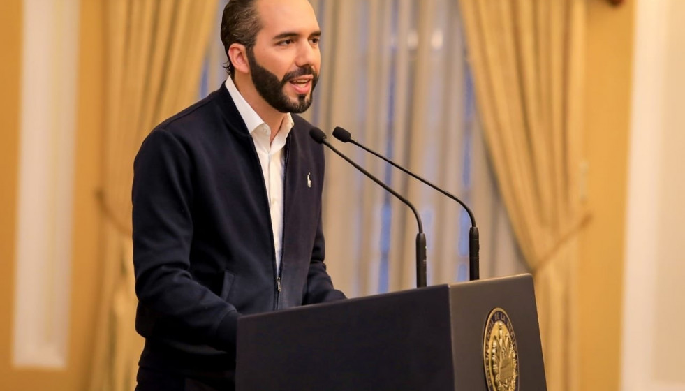 Archivo - El presidente de El Salvador, Nayib Bukele.