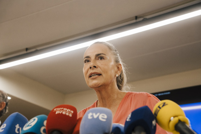 Archivo - La exalcaldesa de Alicante, Sonia Castedo, durante la presentación del equipo de Camps para el próximo Congreso Regional del PPCV