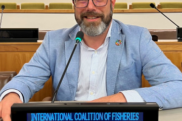 Iván López van der Veen, presidente de la Coalición Internacional de Asociaciones Pesqueras