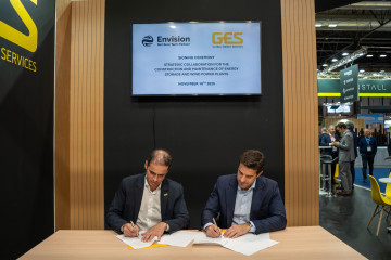 Firma del acuerdo entre GES y Envision