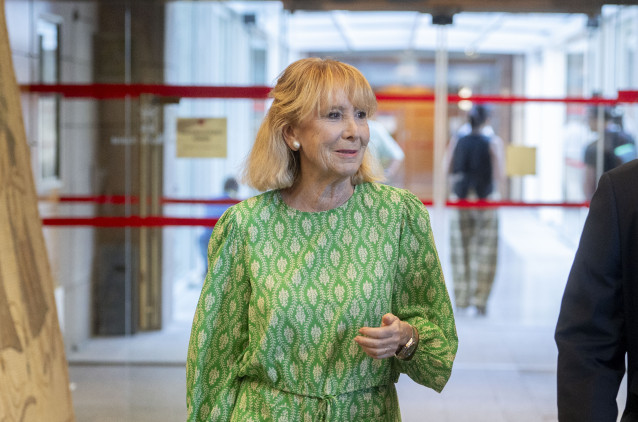 Archivo - La expresidenta de la Comunidad de Madrid Esperanza Aguirre