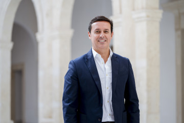 Archivo - El expresidente de la Diputación Provincial de Almería Javier Aureliano García.