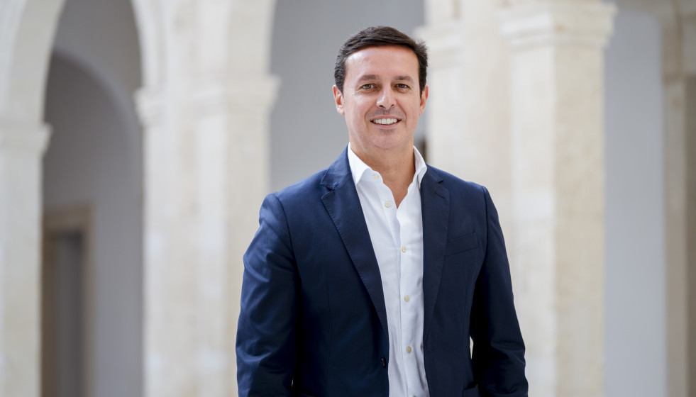 Archivo - El expresidente de la Diputación Provincial de Almería Javier Aureliano García.