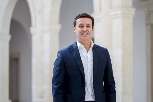 Archivo - El expresidente de la Diputación Provincial de Almería Javier Aureliano García.