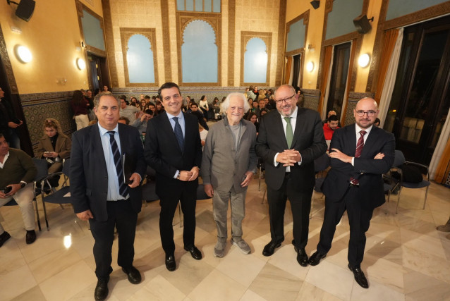 Histórico del andalucismo, Alejandro Rojas Marcos, que, durante su intervención,