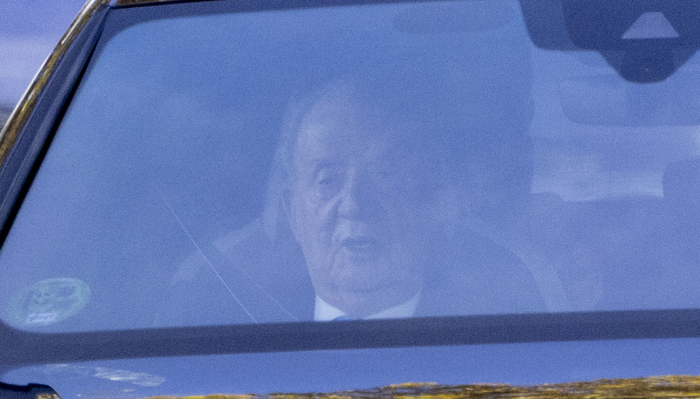 El rey Juan Carlos, a 22 de noviembre de 2025, en Madrid (España).