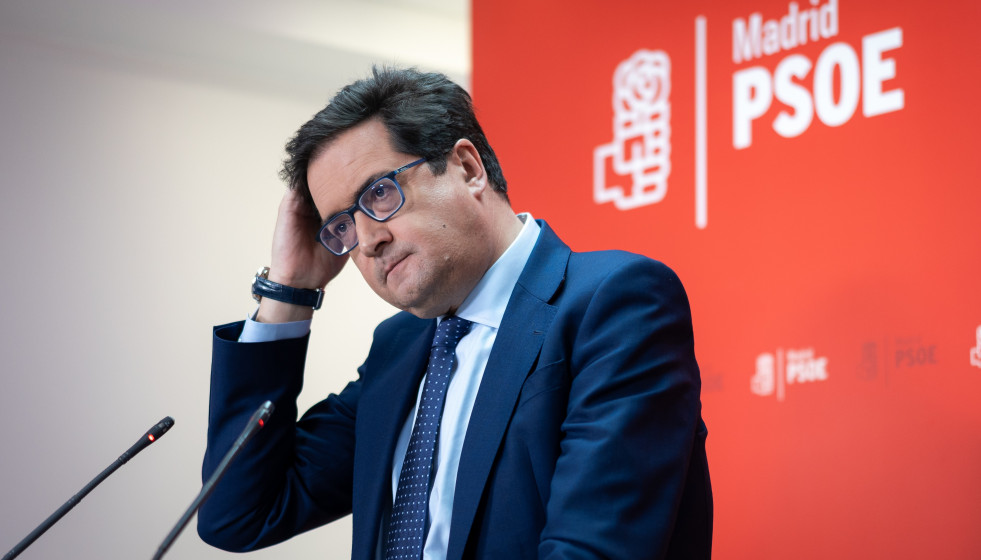 Archivo - El secretario general del PSOE de Madrid, óscar López,