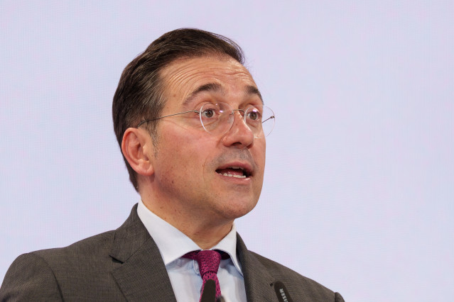 Archivo - El ministro de Asuntos Exteriores, Unión Europea y Cooperación, José Manuel Albares