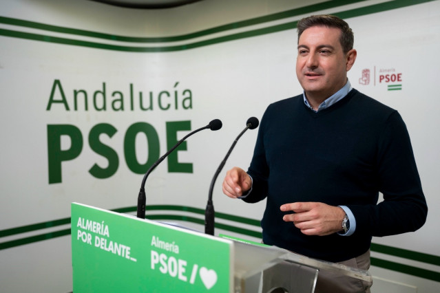 El secretario de Organización del PSOE de Almería, José Nicolás Ayala.