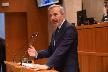 Archivo - El presidente del Gobierno de Aragón, Jorge Azcón.