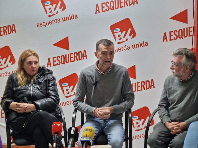 Antonio Maíllo este lunes en Vigo.