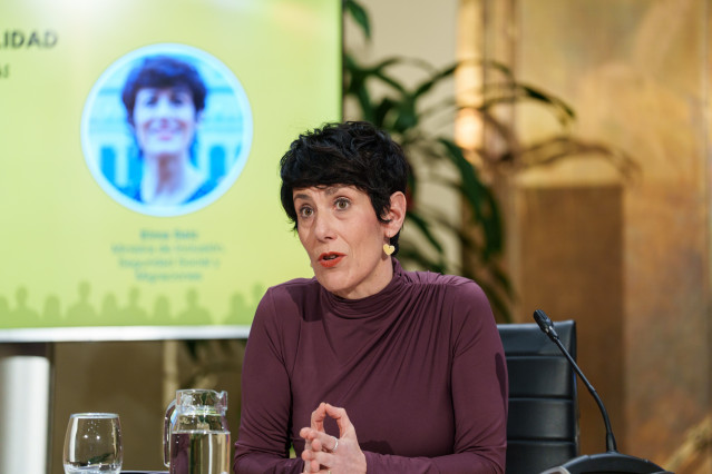 La ministra de Inclusión, Seguridad y Migraciones, Elma Saiz