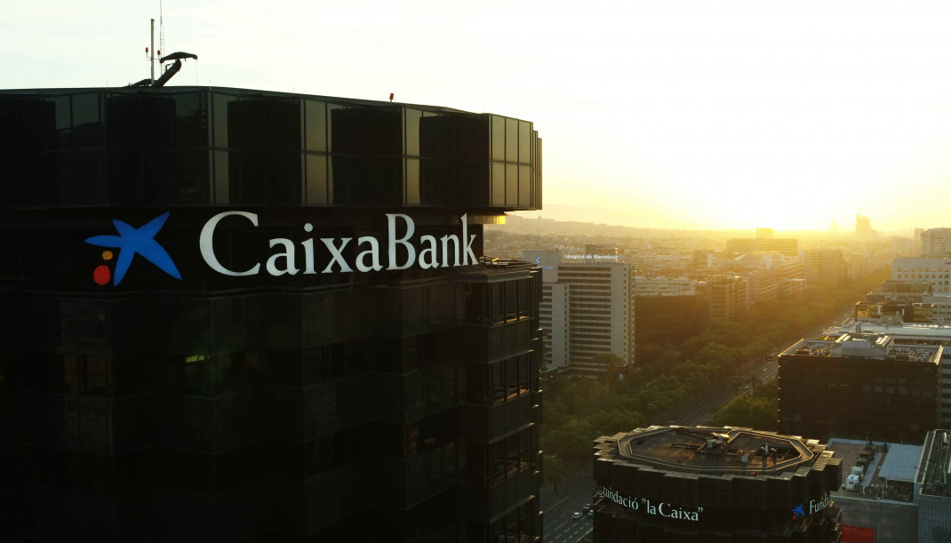Archivo - Sede corporativa de CaixaBank en Barcelona